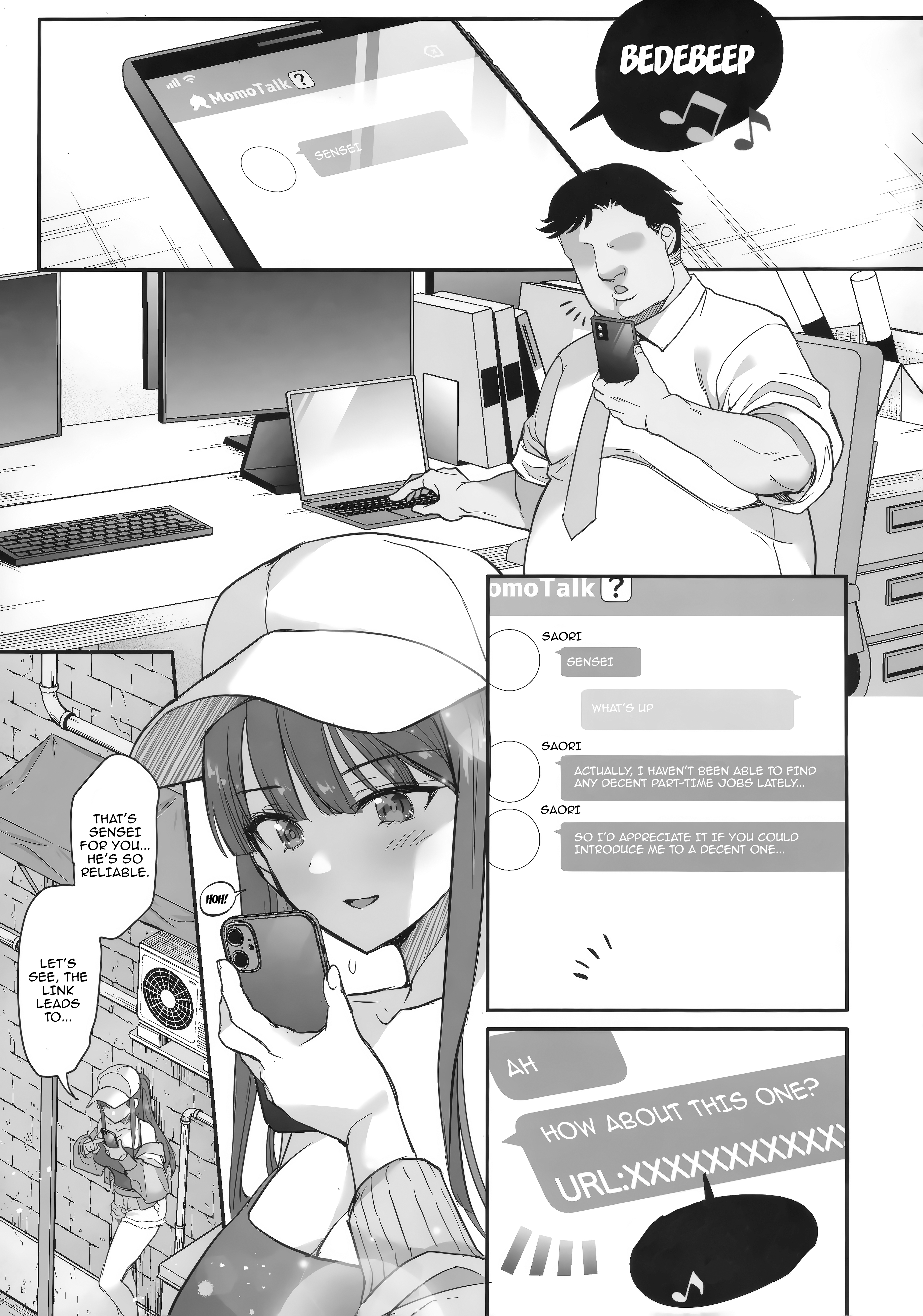 Hentai Manga Comic-Shady Hypno-Chapter Time Job-4